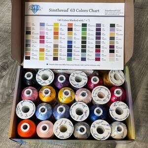 High Quality Embroidery Thread Simthread NEW
